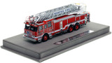 1:50 scale model of Memphis Fire Department 2014 Pierce Arrow XT 100' - Truck 7