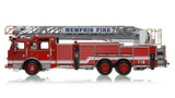 1:50 scale model of Memphis Fire Department 2018 Pierce Arrow XT 100' - Truck 16