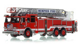 1:50 scale model of Memphis Fire Department 2020 Pierce Arrow XT 100' - Truck 21