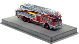 1:50 scale model of Memphis Fire Department 2014 Pierce Arrow XT 100' - Truck 24