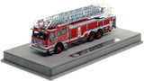 1:50 scale model of Memphis Fire Department 2014 Pierce Arrow XT 100' - Truck 24
