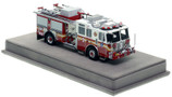 1:50 scale model of FDNY 2016 KME Severe Service Engine 3 - Manhattan