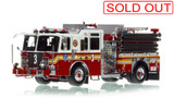 1:50 scale model of FDNY 2016 KME Severe Service Engine 3 - Manhattan