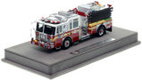 1:50 scale model of FDNY 2016 KME Severe Service Engine 68 -  Bronx
