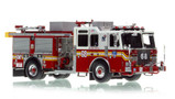1:50 scale model of FDNY 2016 KME Severe Service Engine 68 -  Bronx