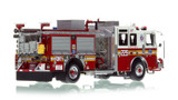 1:50 scale model of FDNY 2016 KME Severe Service Engine 229 - Brooklyn