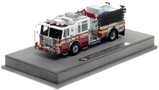 1:50 scale model of FDNY 2016 KME Severe Service Engine 229 - Brooklyn
