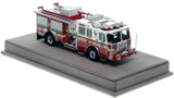1:50 scale model of FDNY 2015 KME Severe Service Engine 283 - Brooklyn