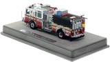 1:50 scale model of FDNY 2015 KME Severe Service Engine 283 - Brooklyn