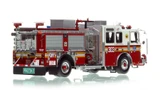 1:50 scale model of FDNY 2016 KME Severe Service Engine 303 - Queens