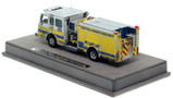 1:50 scale model of Ventura County 2021 Rosenbauer Commander Engine 35 - Newbury Park