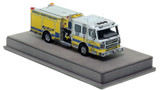 1:50 scale model of Ventura County 2022 Rosenbauer Commander Engine 39 - Thousand Oaks
