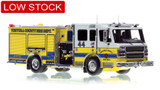 1:50 scale model of Ventura County 2021 Rosenbauer Commander Engine 44 - Wood Ranch