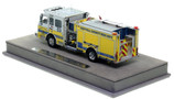 1:50 scale model of Ventura County 2021 Rosenbauer Commander Engine 53 - Port Hueneme