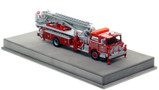 1:50 scale model of FDNY 1978 Mack® CF/Baker 75' Tower Ladder 44 - Bronx