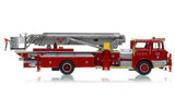 1:50 scale model of FDNY 1978 Mack® CF/Baker 75' Tower Ladder 111 - Brooklyn