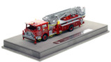 1:50 scale model of FDNY 1978 Mack® CF/Baker 75' Tower Ladder 111 - Brooklyn