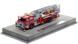 1:50 scale model of FDNY 1979 Mack® CF/Baker 75' Tower Ladder 114 - Brooklyn