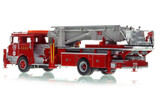 1:50 scale model of FDNY 1979 Mack® CF/Baker 75' Tower Ladder 127 - Queens