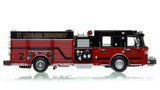 1:50 scale model of St. Louis Fire Department 2010 Spartan/Smeal Engine 2 - Downtown
