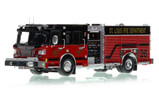 1:50 scale model of St. Louis Fire Department 2010 Spartan/Smeal Engine 26 - Penrose