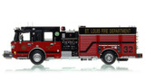 1:50 scale model of St. Louis Fire Department 2010 Spartan/Smeal Engine 32 - Tower Grove East