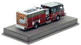 1:50 scale model of St. Louis Fire Department 2010 Spartan/Smeal Engine 32 - Tower Grove East