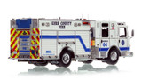 1:50 scale model of Kern County 2022 Pierce Enforcer Engine 64 - Riverview
