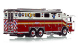 1:50 scale model of FDNY 2019 Ferrara Rescue 1 - Manhattan