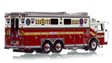 1:50 scale model of FDNY 2019 Ferrara Rescue 2 - Brooklyn