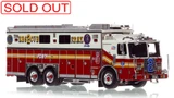 1:50 scale model of FDNY 2019 Ferrara Rescue 2 - Brooklyn