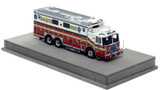 1:50 scale model of FDNY 2019 Ferrara Rescue 4 - Queens