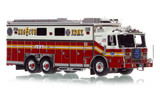 1:50 scale model of FDNY 2019 Ferrara Rescue 5 - Staten Island