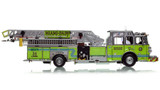 1:50 scale model of Miami-Dade Fire Rescue 2021 Sutphen Monarch Ladder 31 - North Miami Beach