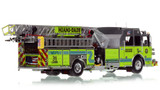 1:50 scale model of Miami-Dade Fire Rescue 2021 Sutphen Monarch Ladder 31 - North Miami Beach