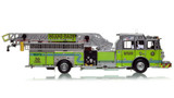 1:50 scale model of Miami-Dade Fire Rescue 2021 Sutphen Monarch Ladder 36 - Hammocks