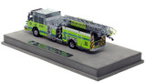 1:50 scale model of Miami-Dade Fire Rescue 2021 Sutphen Monarch Ladder 36 - Hammocks