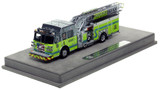 1:50 scale model of Miami-Dade Fire Rescue 2021 Sutphen Monarch Ladder 38 - Golden Glades