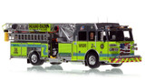 1:50 scale model of Miami-Dade Fire Rescue 2021 Sutphen Monarch Ladder 38 - Golden Glades