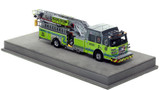 1:50 scale model of Miami-Dade Fire Rescue 2021 Sutphen Monarch Ladder 38 - Golden Glades