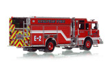1:50 scale model of Memphis Fire Department 2018 Pierce Arrow XT PUC Engine 2 - S. Downtown