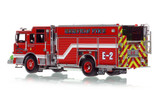 1:50 scale model of Memphis Fire Department 2018 Pierce Arrow XT PUC Engine 2 - S. Downtown