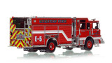 1:50 scale model of Memphis Fire Department 2018 Pierce Arrow XT PUC Engine 5 - Downtown