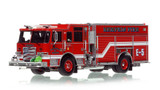 1:50 scale model of Memphis Fire Department 2018 Pierce Arrow XT PUC Engine 5 - Downtown