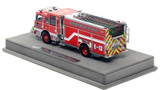 1:50 scale model of Memphis Fire Department 2018 Pierce Arrow XT PUC Engine 13 - Overton Park