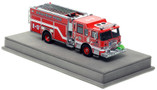 1:50 scale model of Memphis Fire Department 2018 Pierce Arrow XT PUC Engine 17 - Binghampton