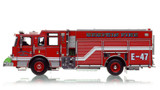 1:50 scale model of Memphis Fire Department 2015 Pierce Arrow XT PUC Engine 47 - Raleigh