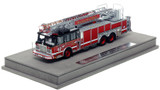 1:50 scale model of Chicago Fire Department 2011 Spartan 103' Rear Mount - Truck 42 - Burnside