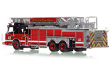 1:50 scale model of Chicago Fire Department 2011 Spartan 103' Rear Mount - Truck 42 - Burnside