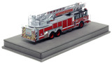 1:50 scale model of Chicago Fire Department 2011 Spartan 103' Rear Mount - Truck 50 - Ashburn/Gresham